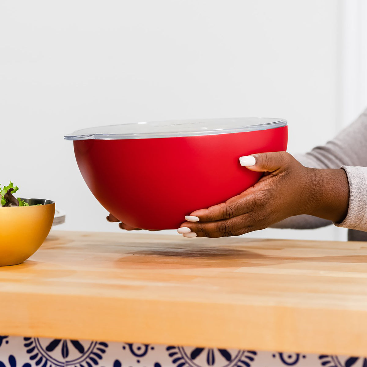 served Brand | Premium Serving Bowl - Keep Food Hot or Cold for Hours with  our Vacuum-Insulated, Double-Walled, Copper-Lined Stainless Steel Serving