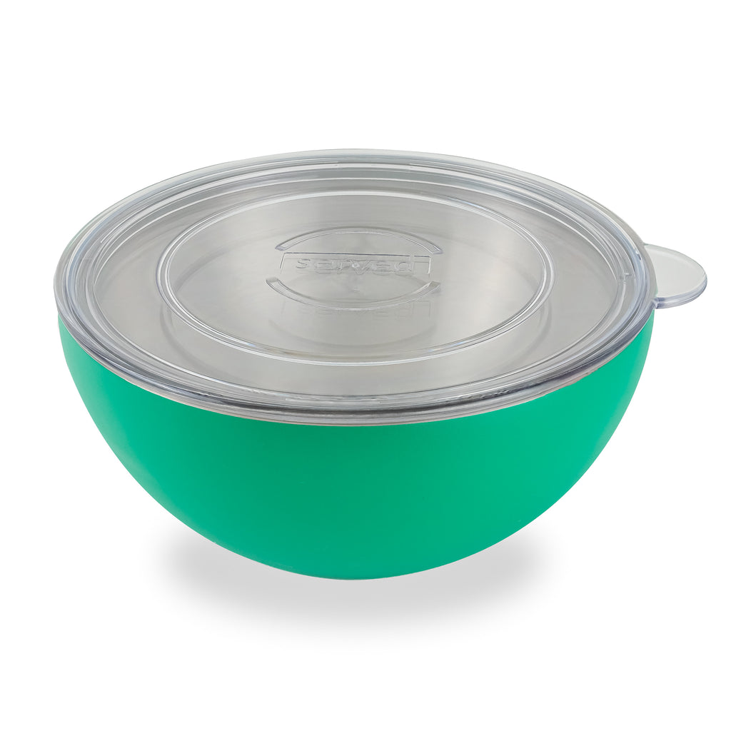 served Brand | Premium Small Serving Bowl - Keep Food Hot or Cold for Hours  with our Vacuum-Insulated, Double-Walled, Copper-Lined Stainless Steel
