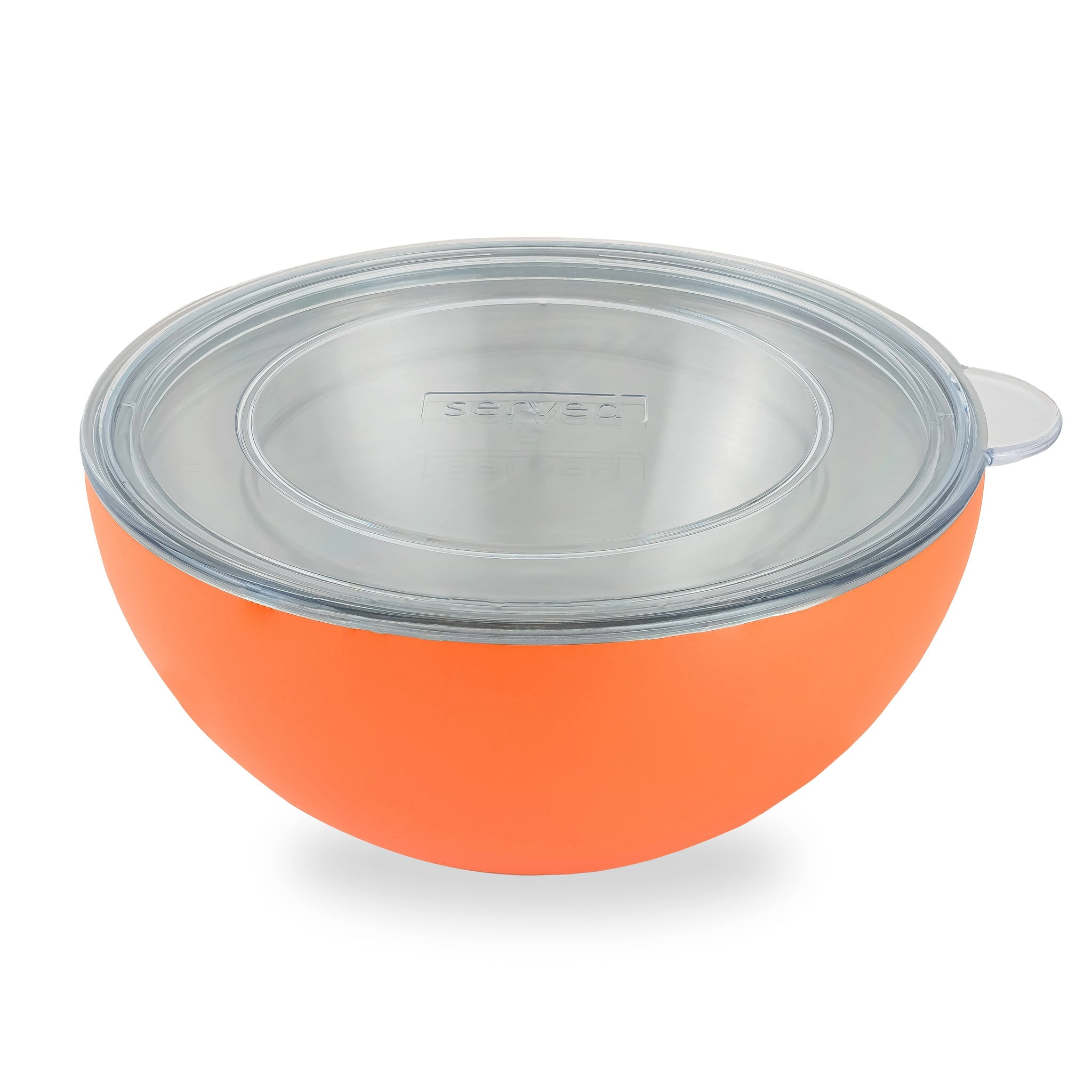served Vacuum-Insulated Large Serving Bowl (2.5Q) - Strawberry