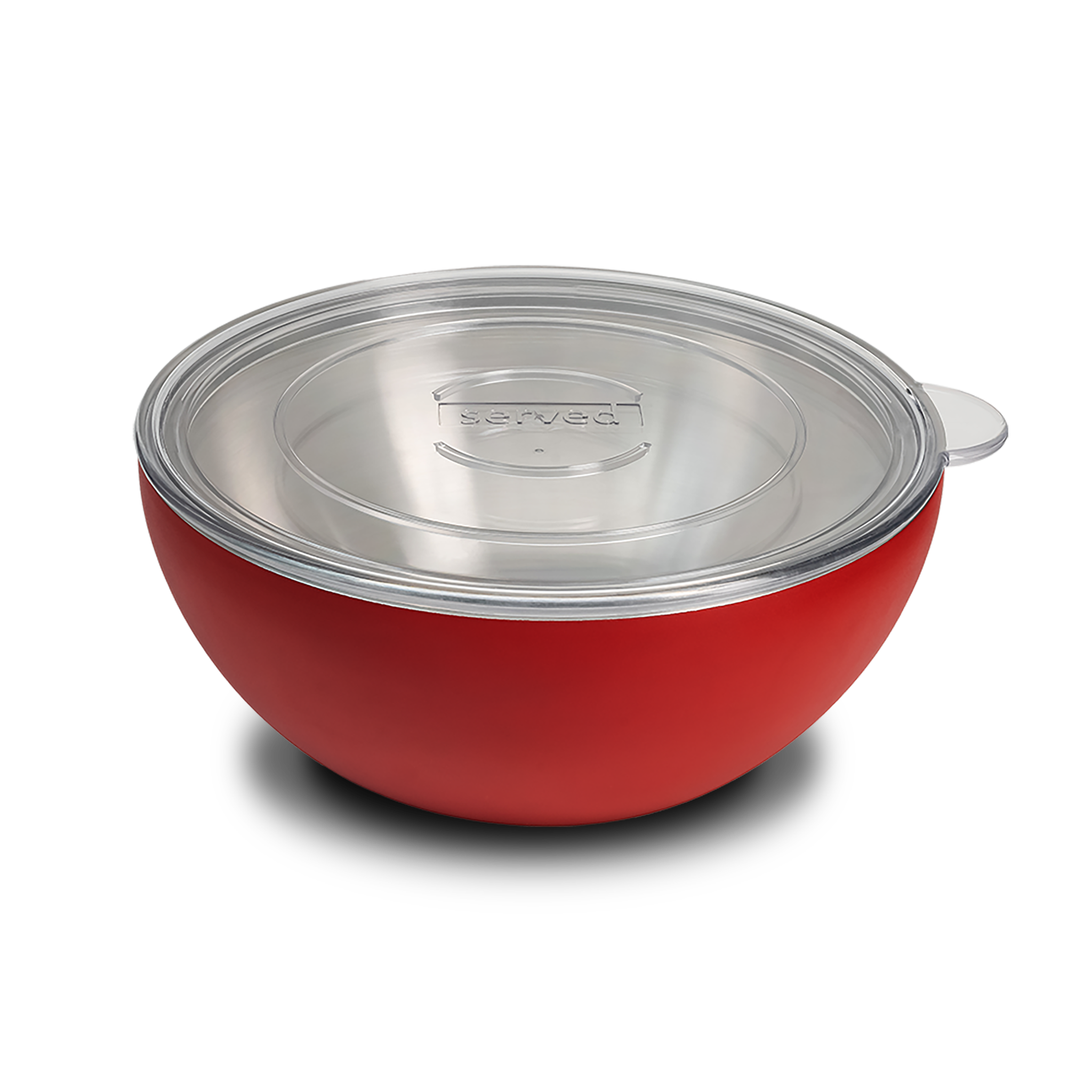Large serving bowl with lid 2025